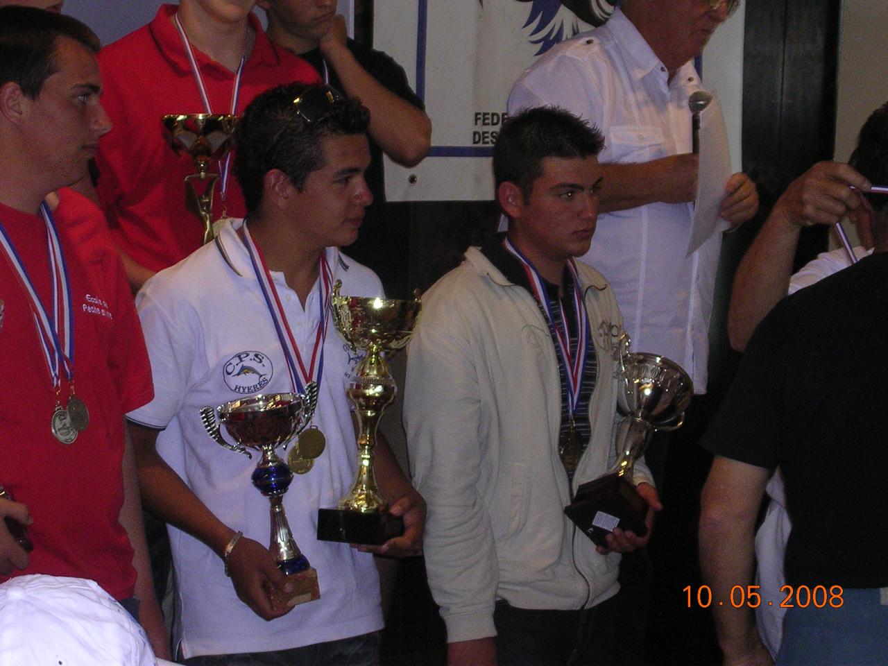 CdeFrance- podium junior et tt categ.