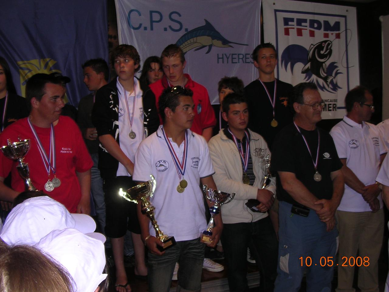 CdeFrance- podium junior et tt categ.